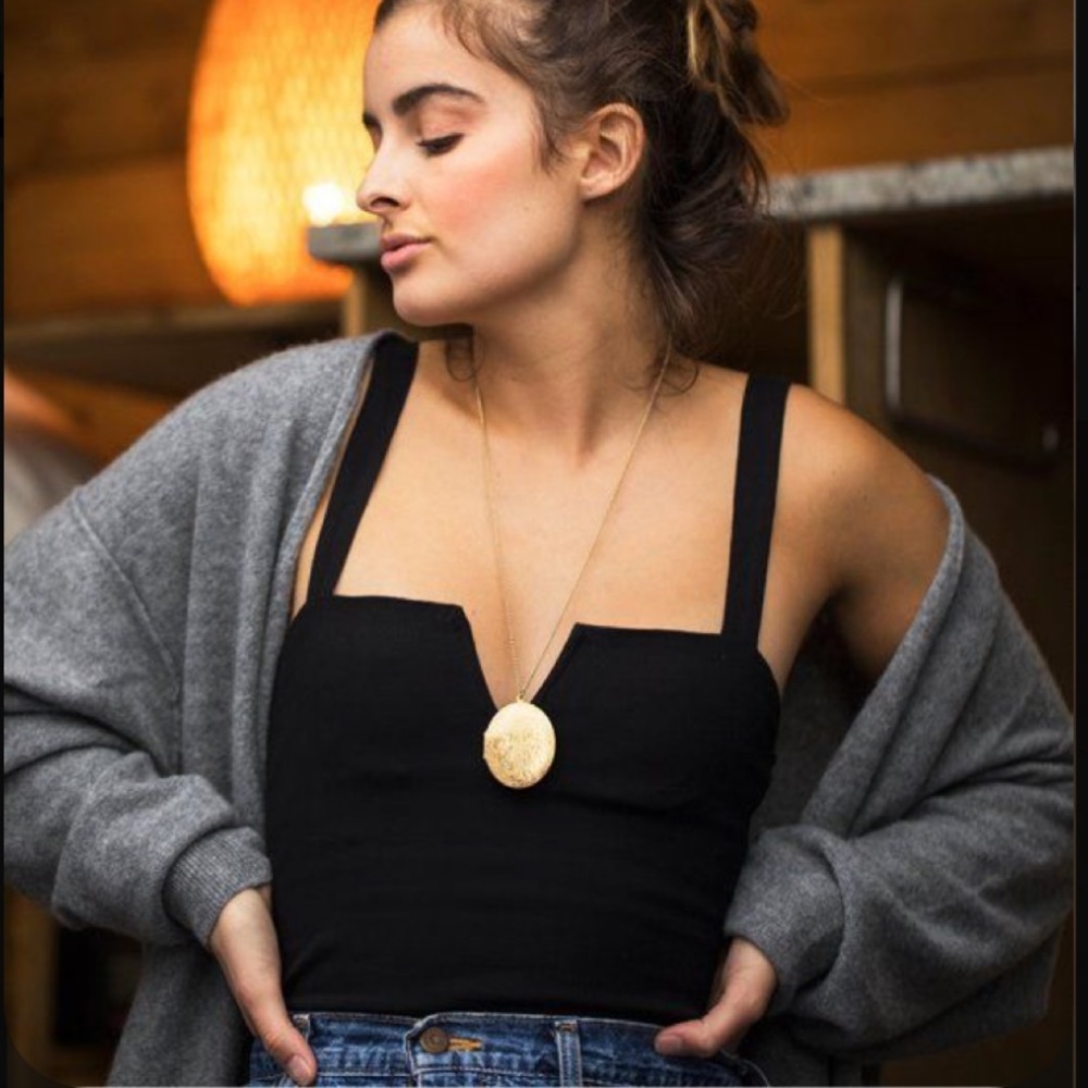 Split Front Boho Top